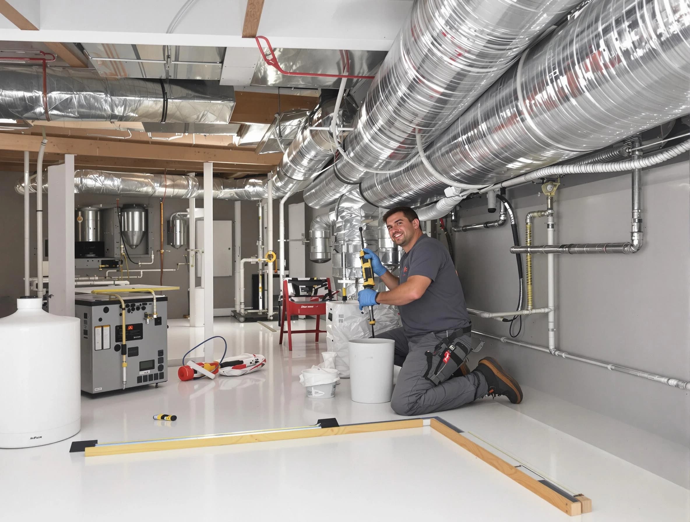 Professional duct sealing service by South Salt Lake Air Duct Cleaning in South Salt Lake