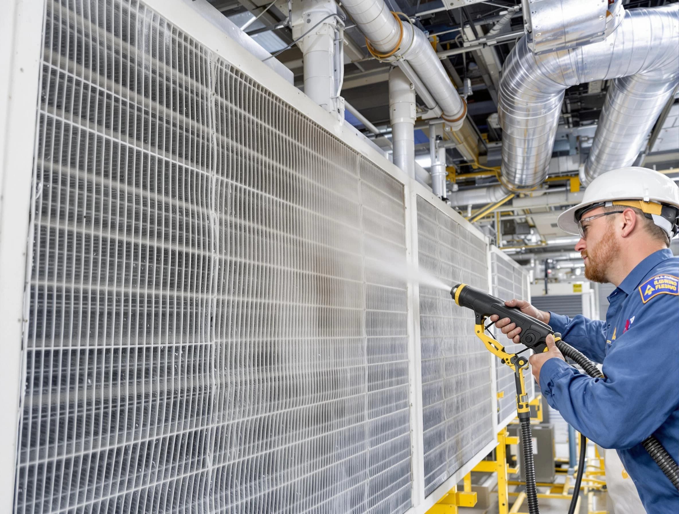 Professional commercial coil cleaning by South Salt Lake Air Duct Cleaning in South Salt Lake