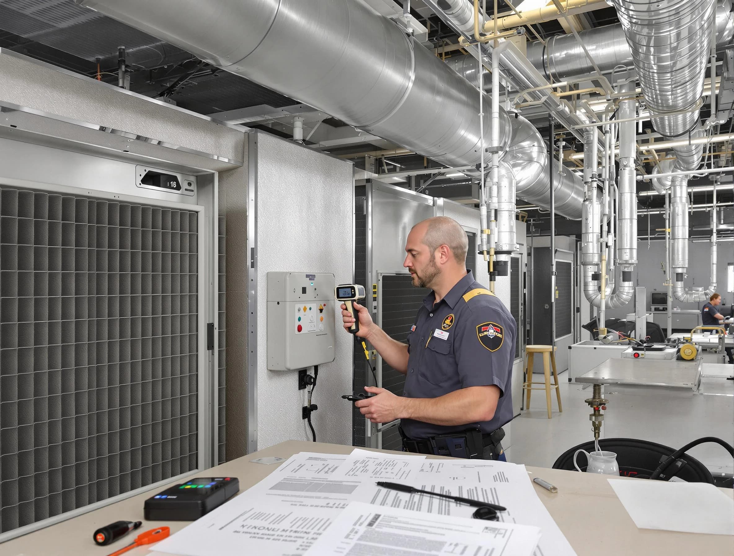 Professional filter system inspection by South Salt Lake Air Duct Cleaning in South Salt Lake