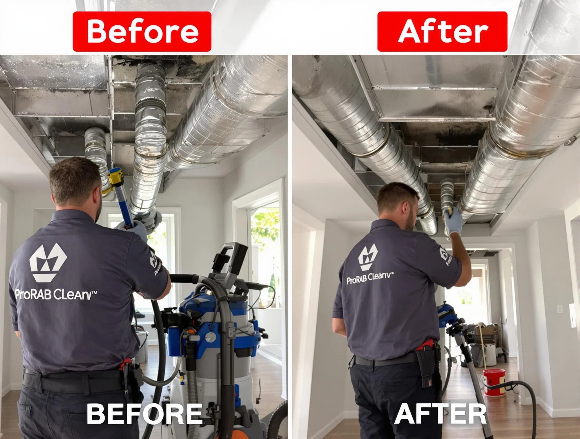 South Salt Lake Air Duct Cleaning expert performing thorough residential duct cleaning in a South Salt Lake home