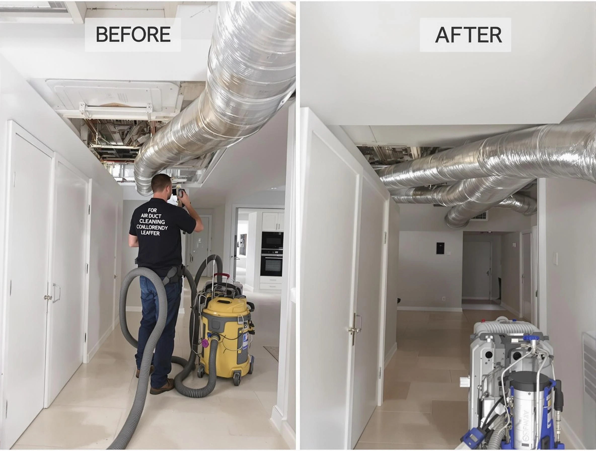 South Salt Lake Air Duct Cleaning professional performing thorough air duct cleaning in South Salt Lake