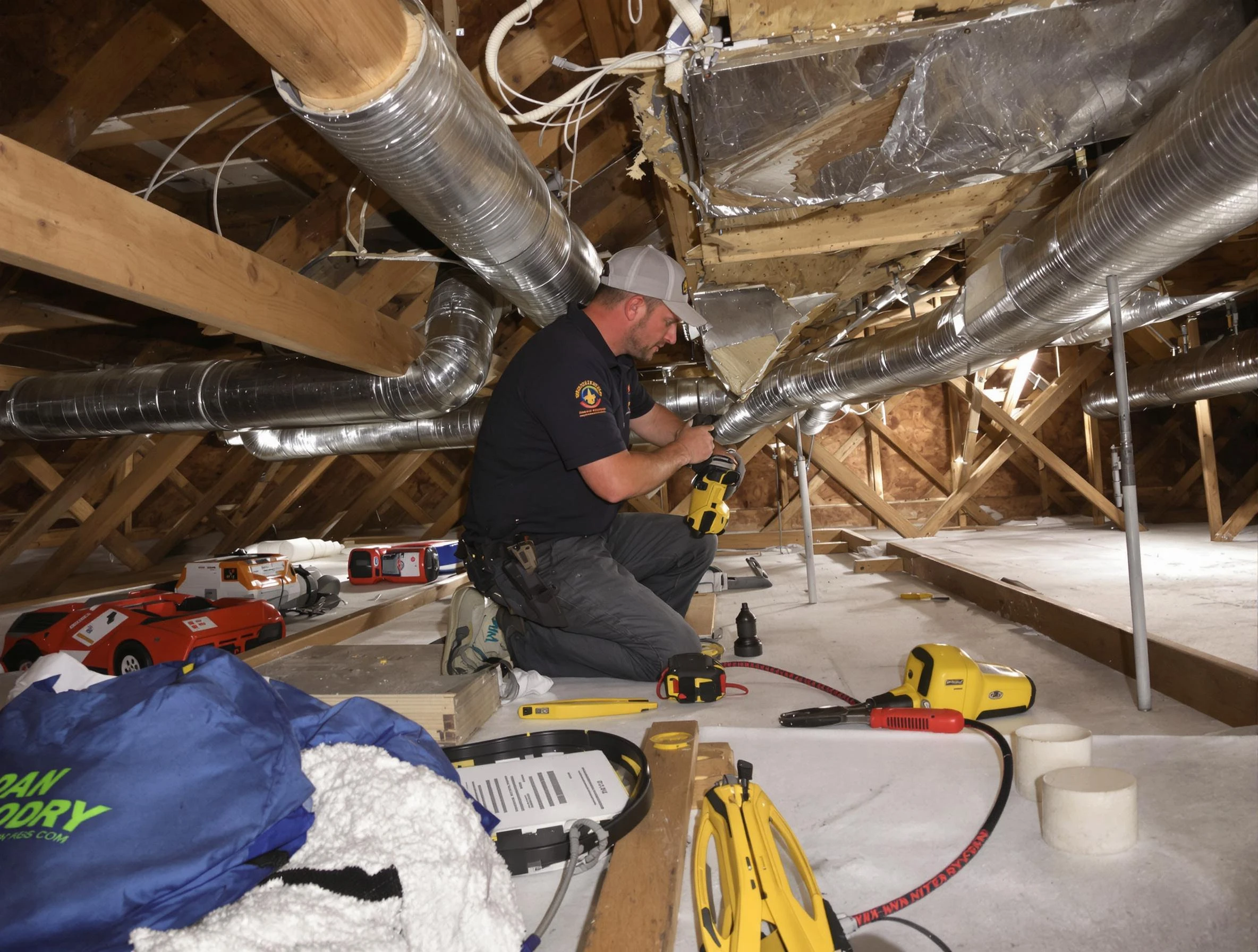Professional air duct repair by South Salt Lake Air Duct Cleaning in South Salt Lake